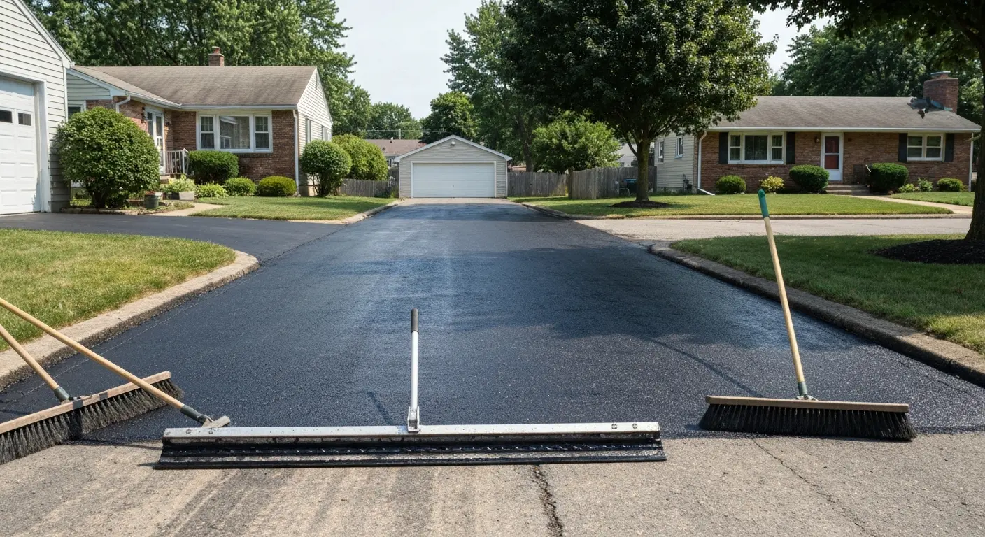 Sealcoat application