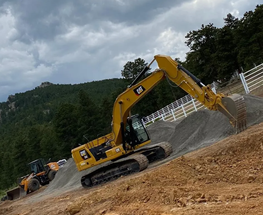 Residential Excavation Near Elbert County, Colorado Residential Excavation Near Elbert County, Colorado