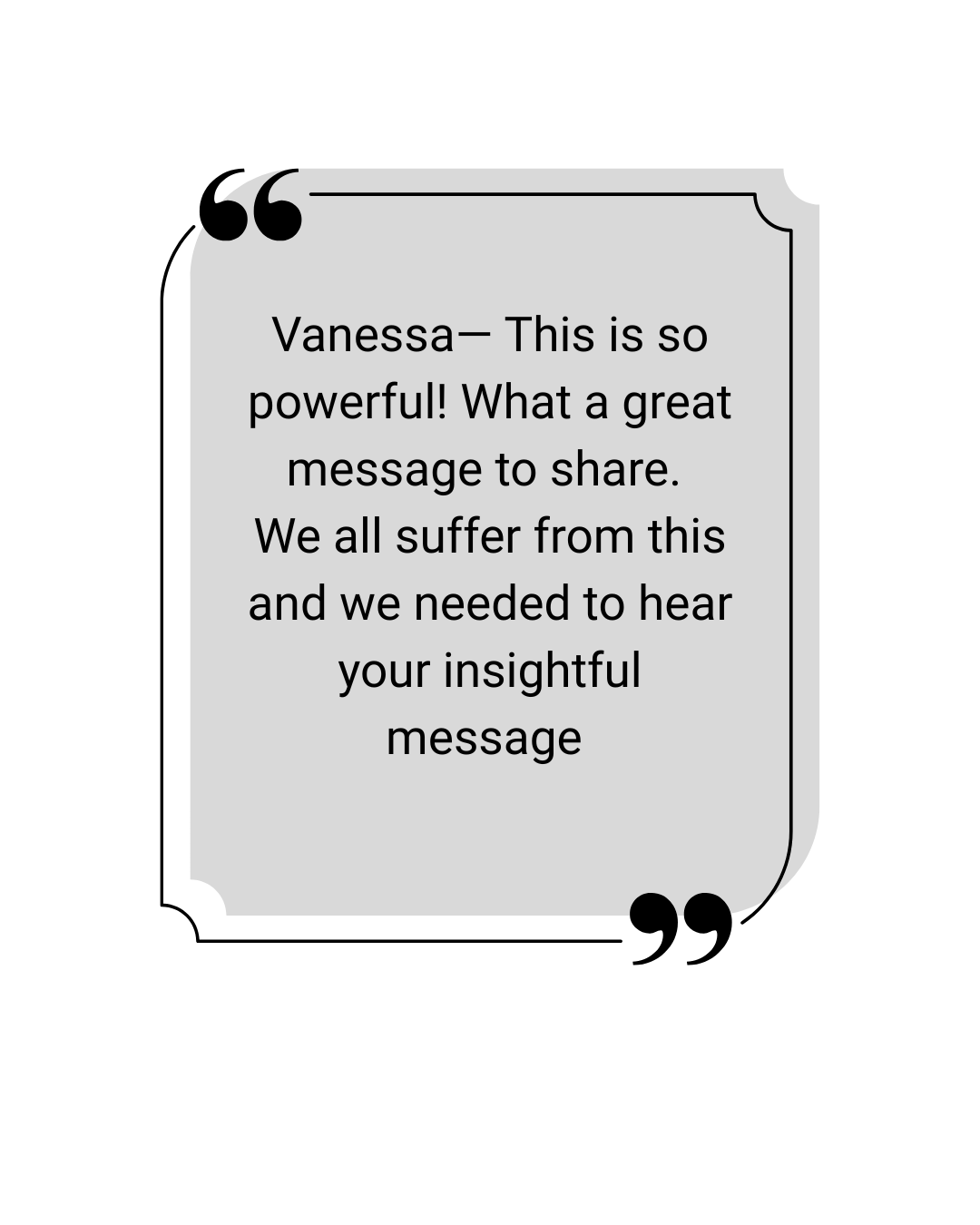 Review of Vanessa Cardenas Oxford Talks appearance
