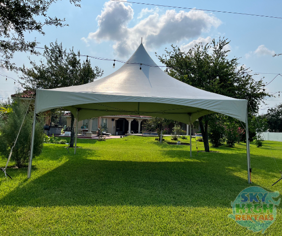 20×20 High Peak Tent rental