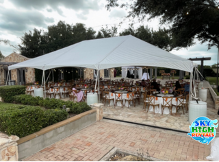 30×45 Frame Tent rental