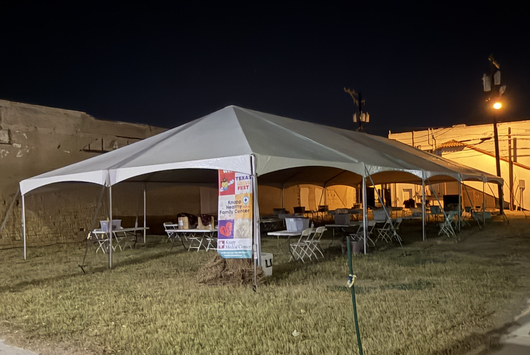 30×75 Frame Tent rental