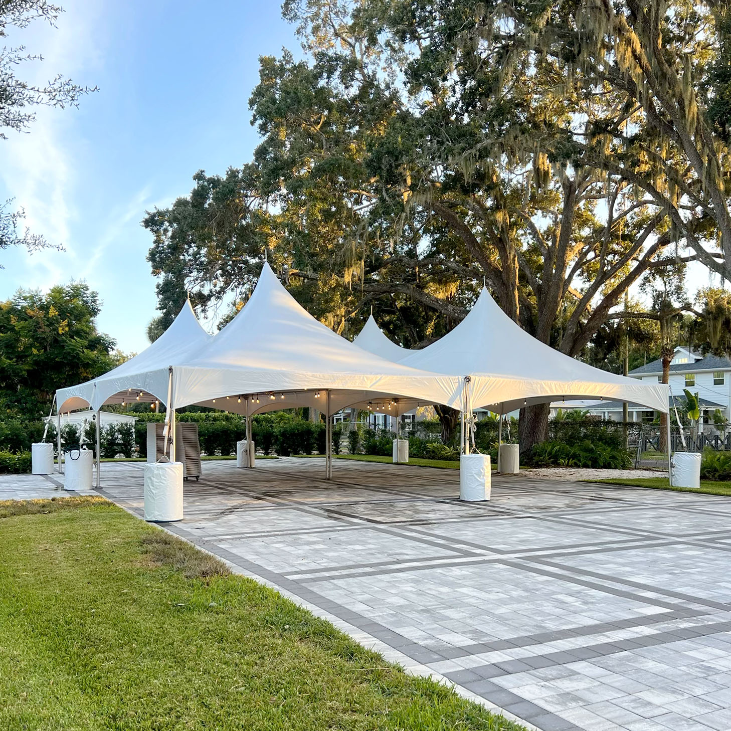 40×40 High Peak Tent rental