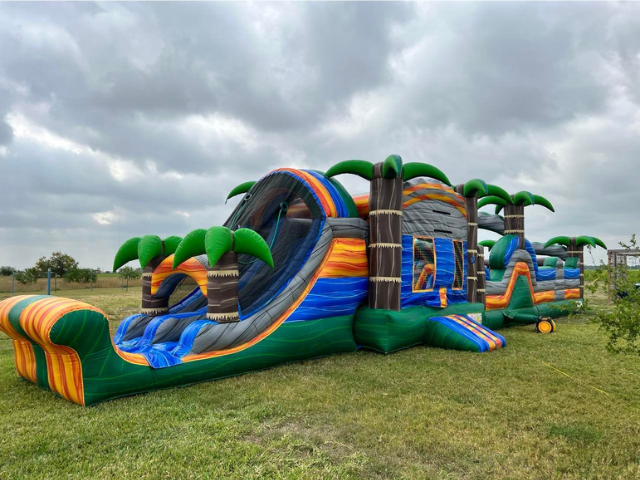 Tropical Tang Obstacle Course rental