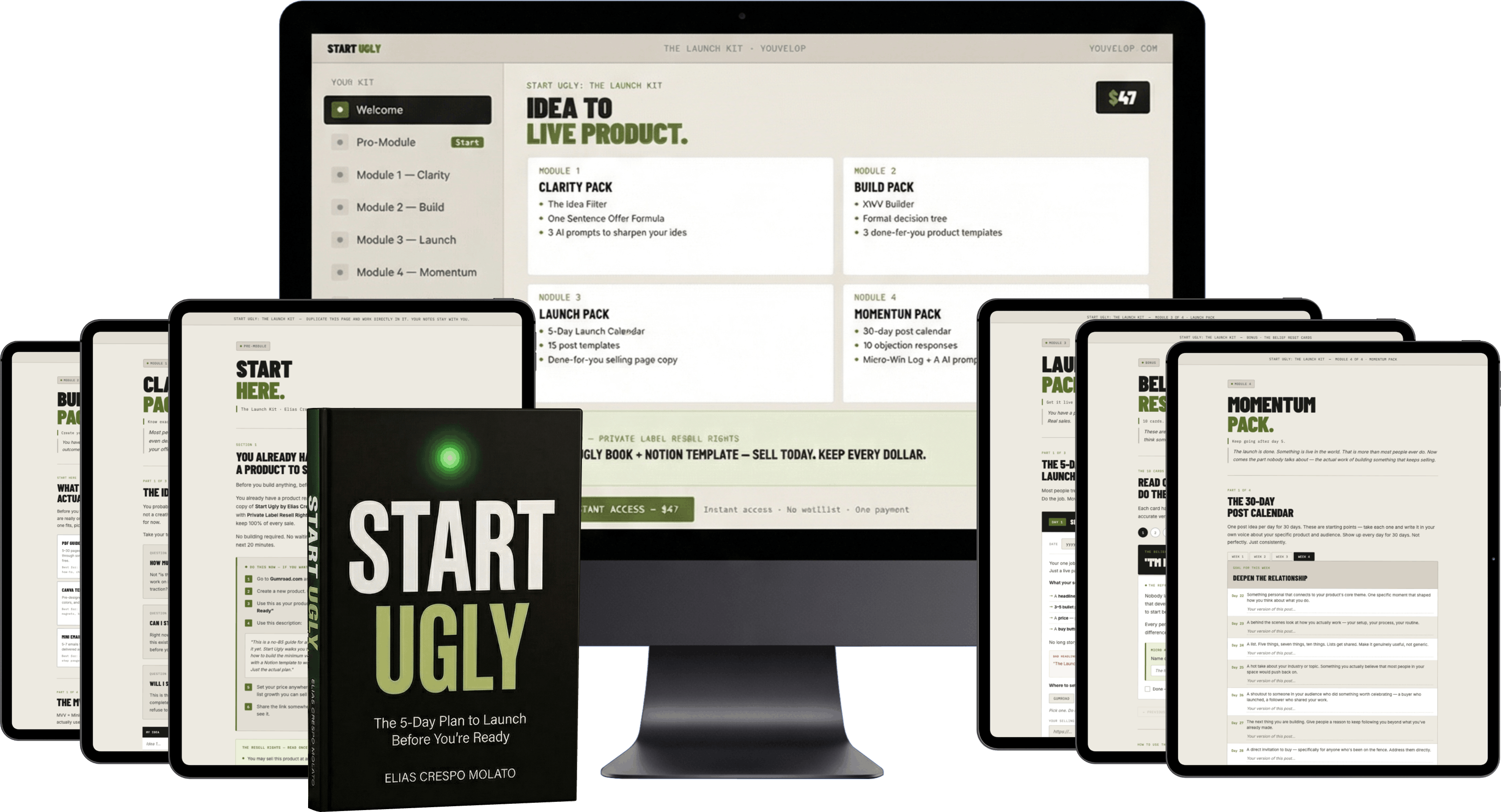 Start Ugly Launch Kit