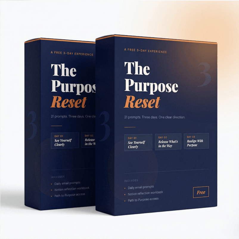 3 Day Purpose Reset