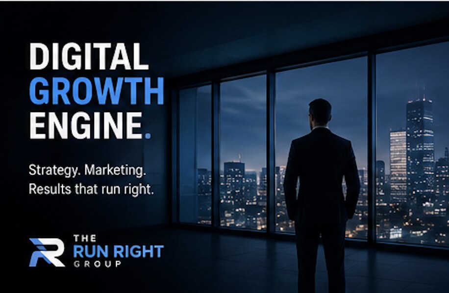 The Run Right Group — Digital Growth Engine. Strategy. Marketing. Results that run right.