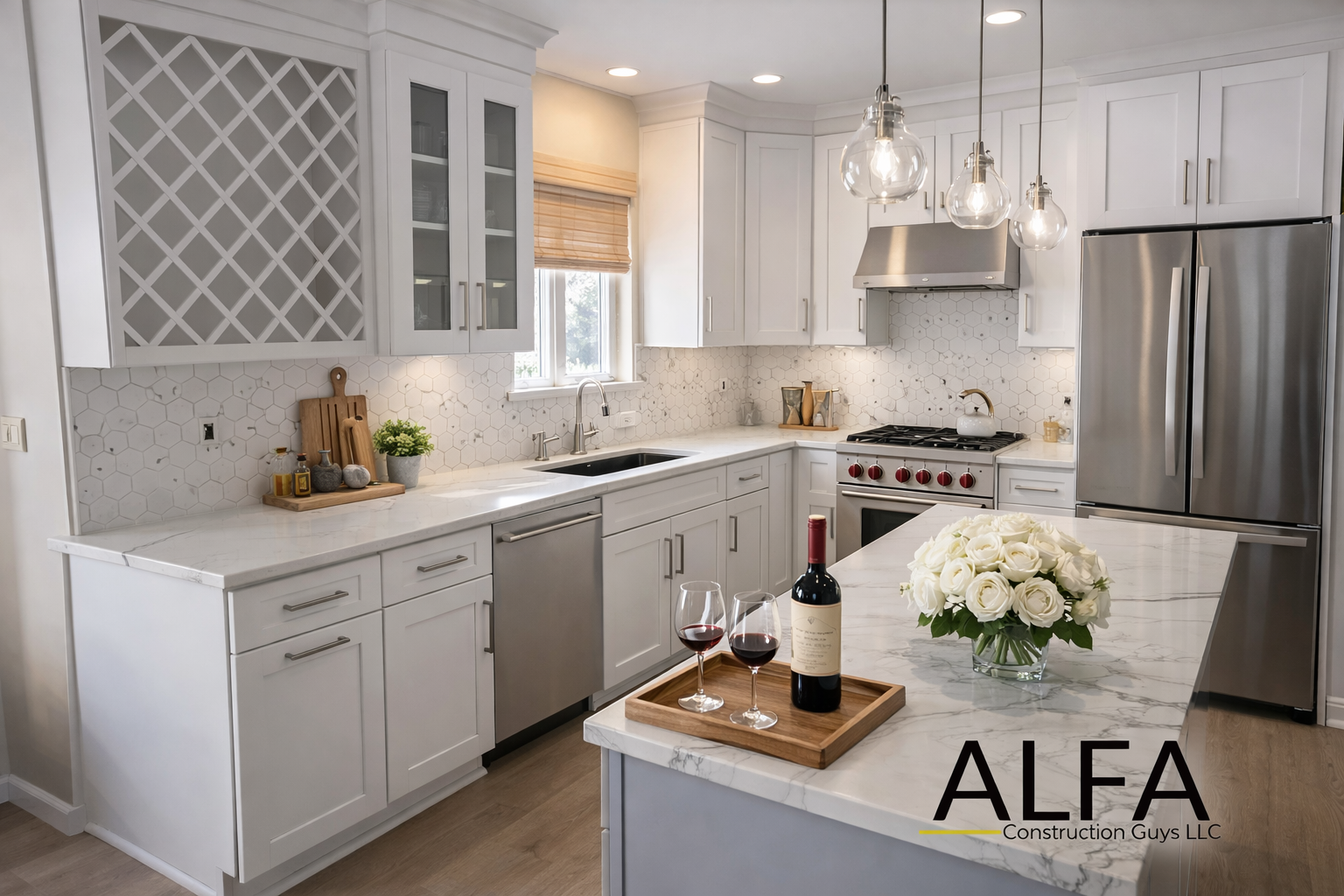 ALFA Construction kitchen and bath project