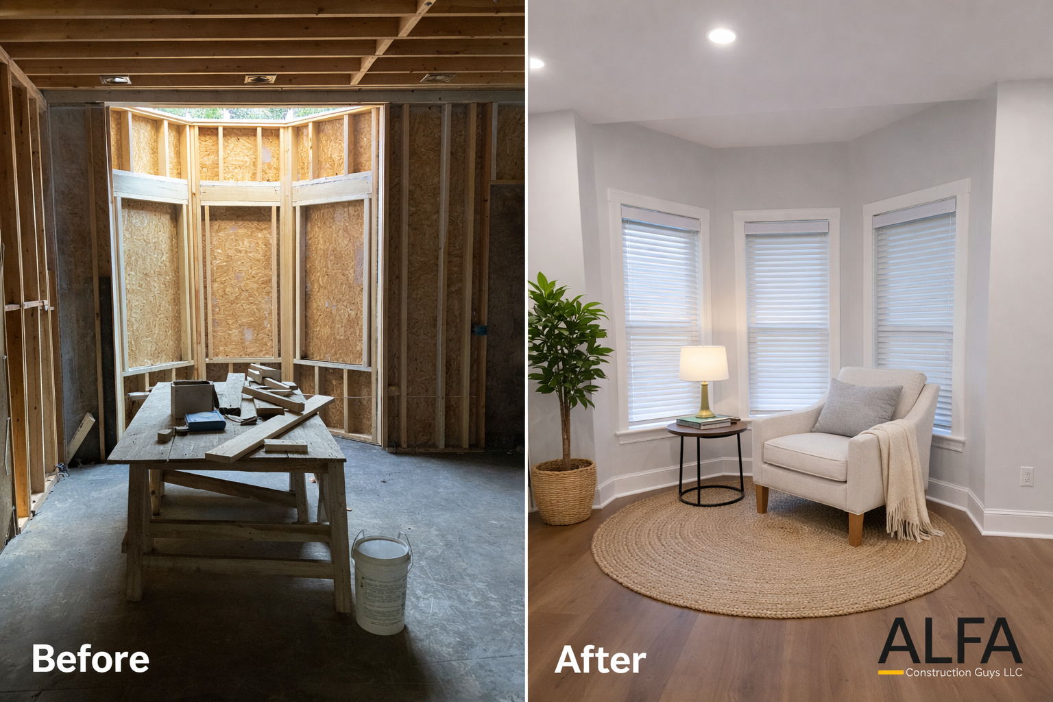 ALFA Construction kitchen and bath project