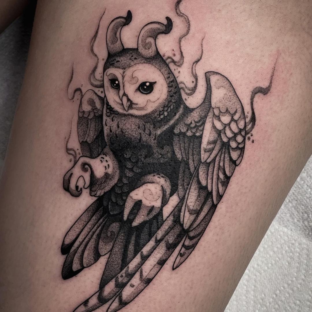 Tattoo by Santo Cuervo Tattoo Collective
