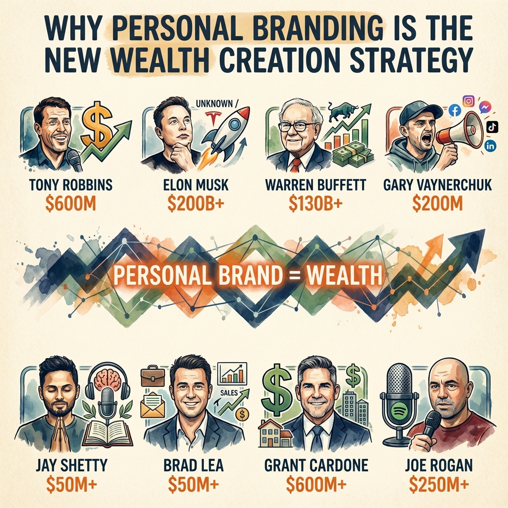 Why Personal Branding is the New Wealth Creation Strategy