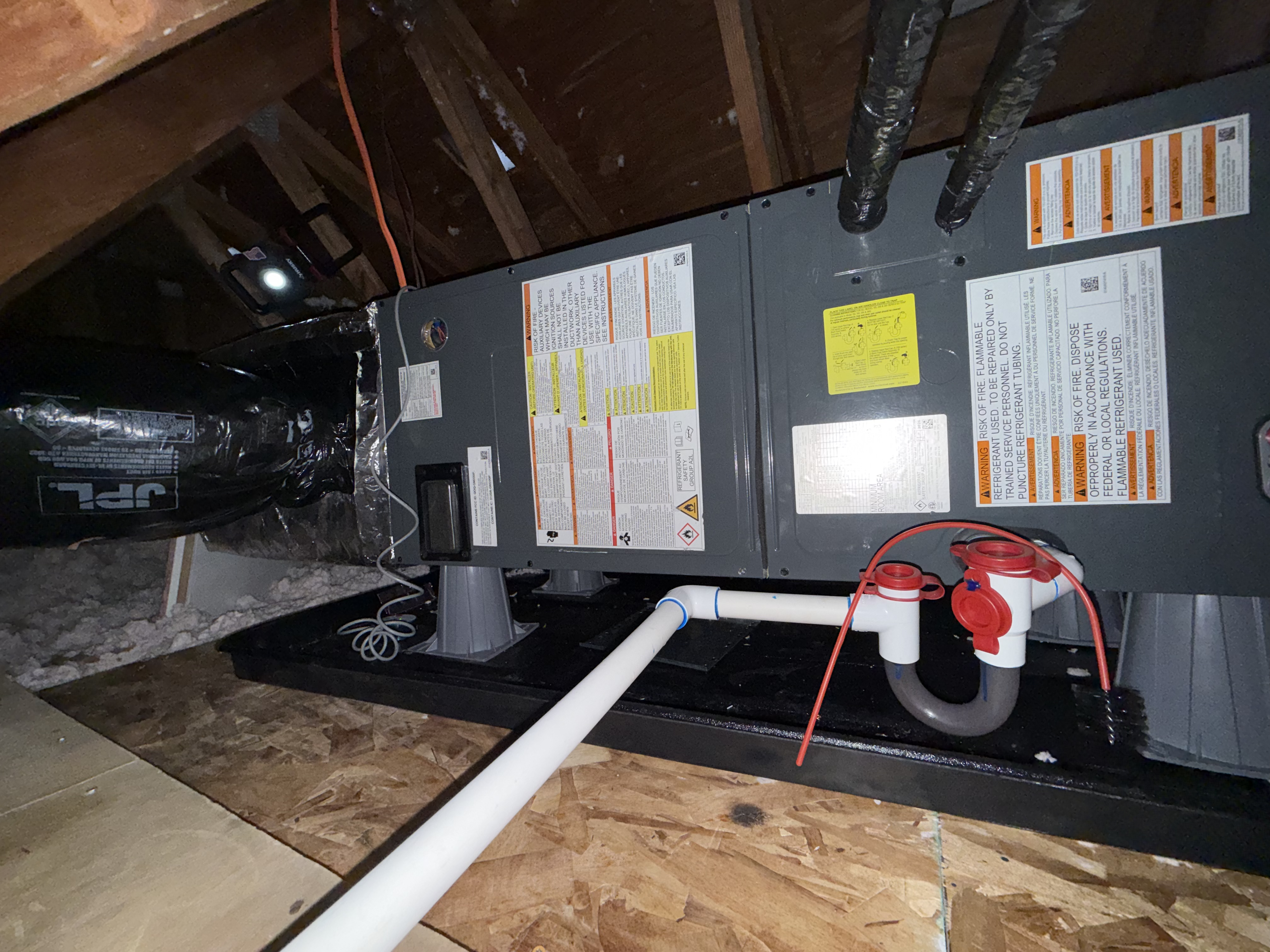 New duct HVAC system, project 2