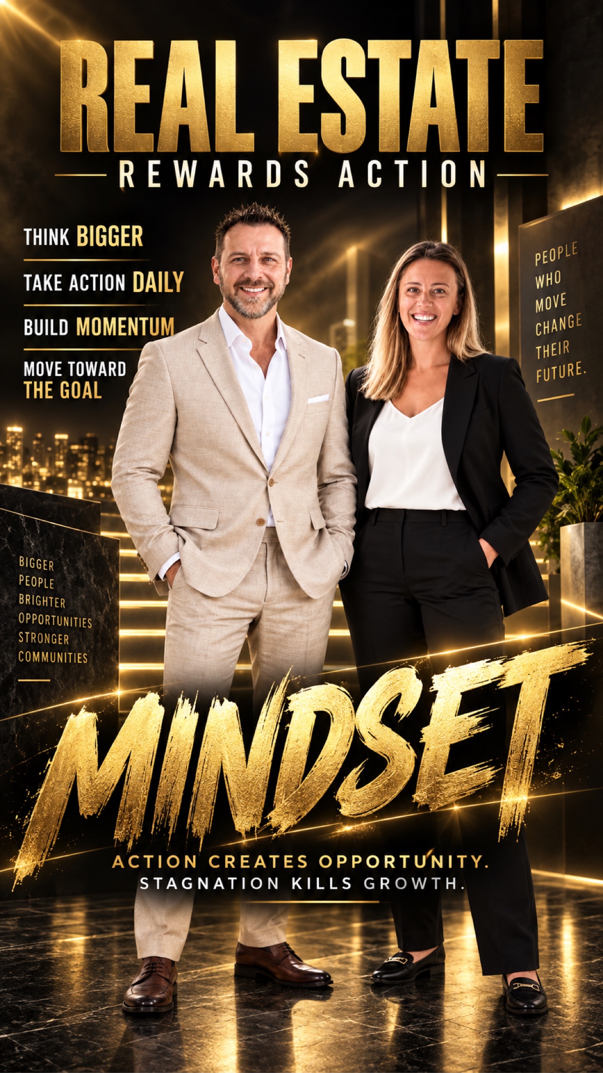 Brittany and Shawn Louiseize, co-founders of SBL Sunshine Properties