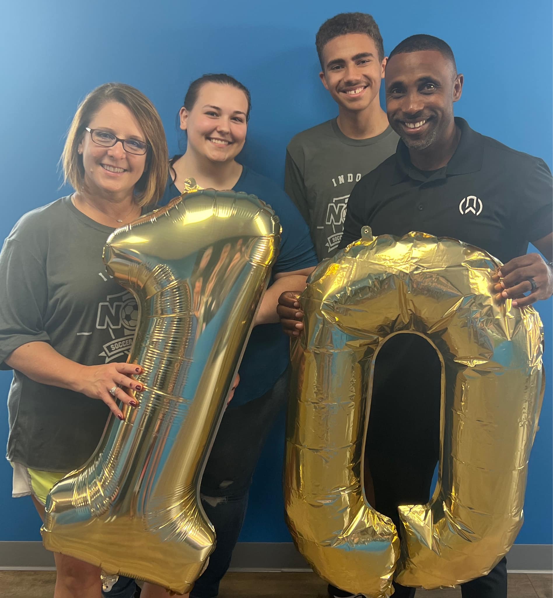 Norbert Webley, Christy Webley, Brayden Webley, Kait McBride