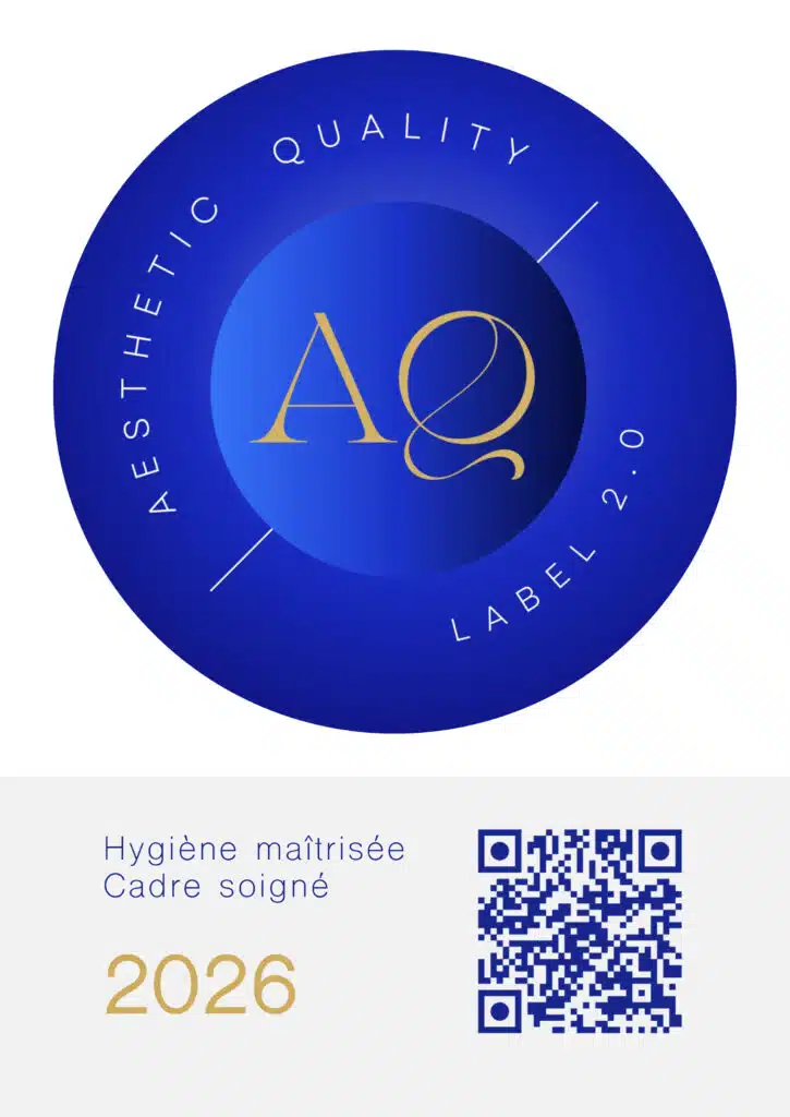 Plaquette officielle Aesthetic Quality Label 2026