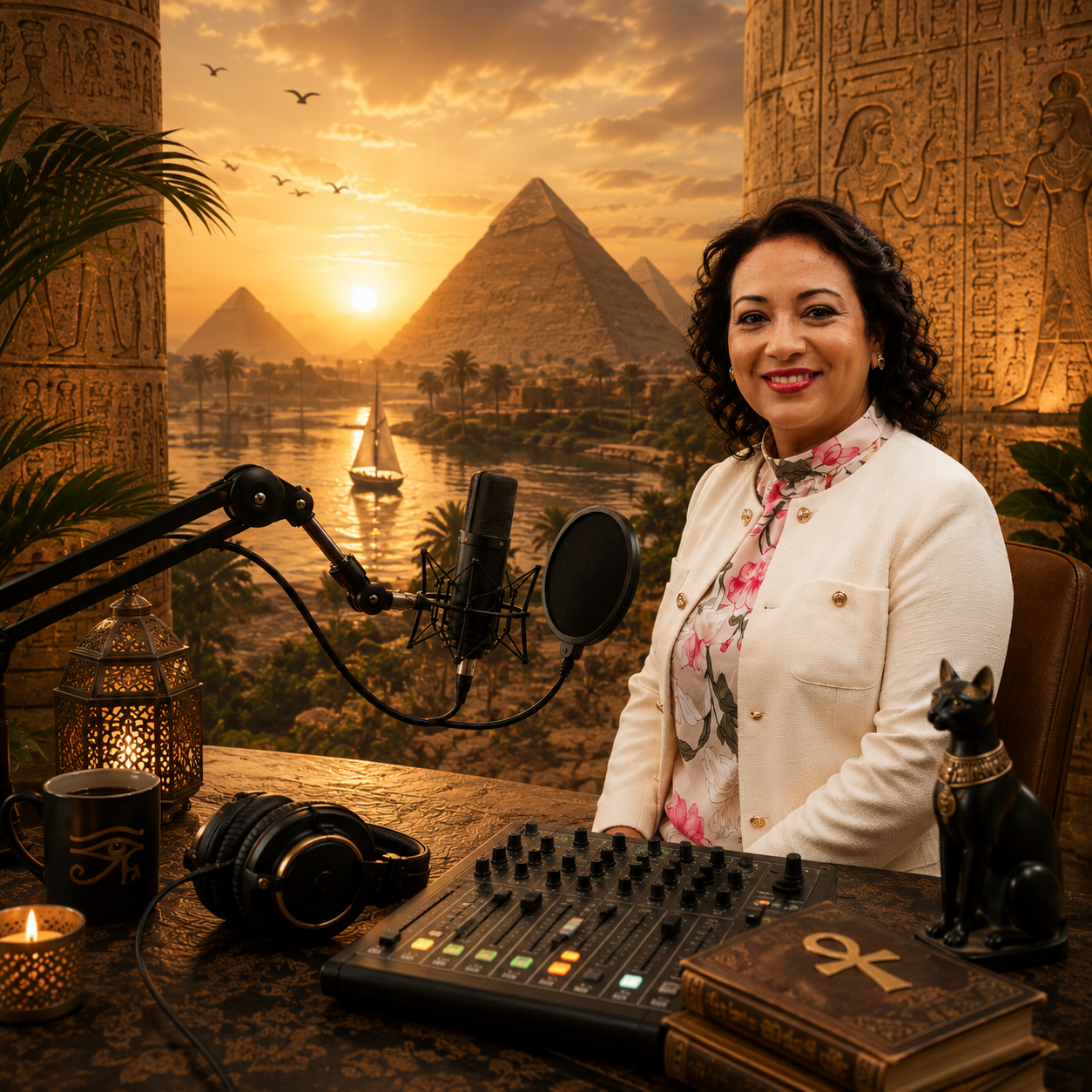 Maria of Egypt, host of House of Life Dialogues