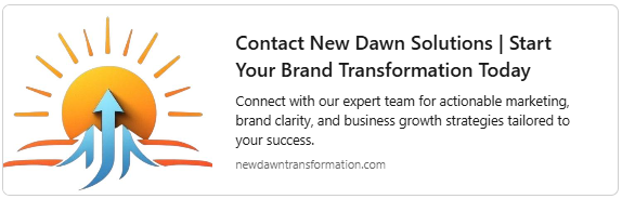 Contact New Dawn Solutions - Start Your Brand Transformation Today
