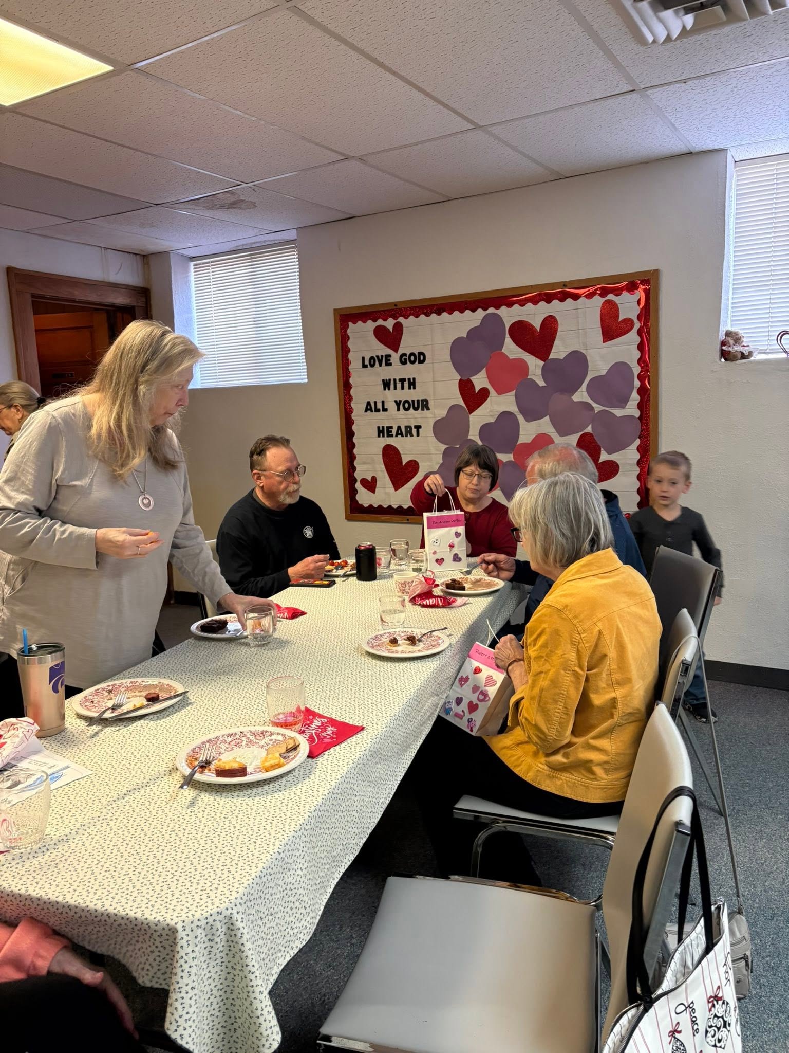 Church celebrates Valentine's with all
