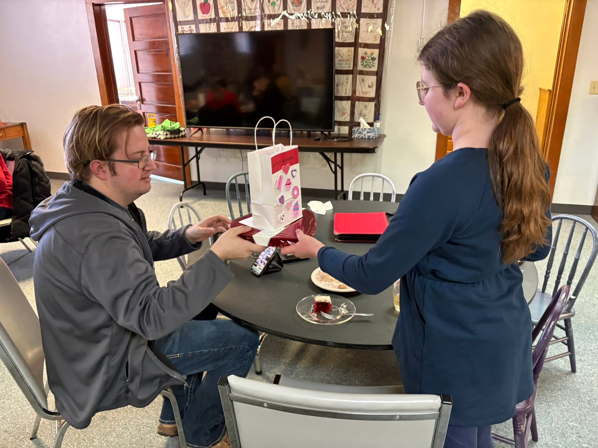 Church celebrates Valentine's with all