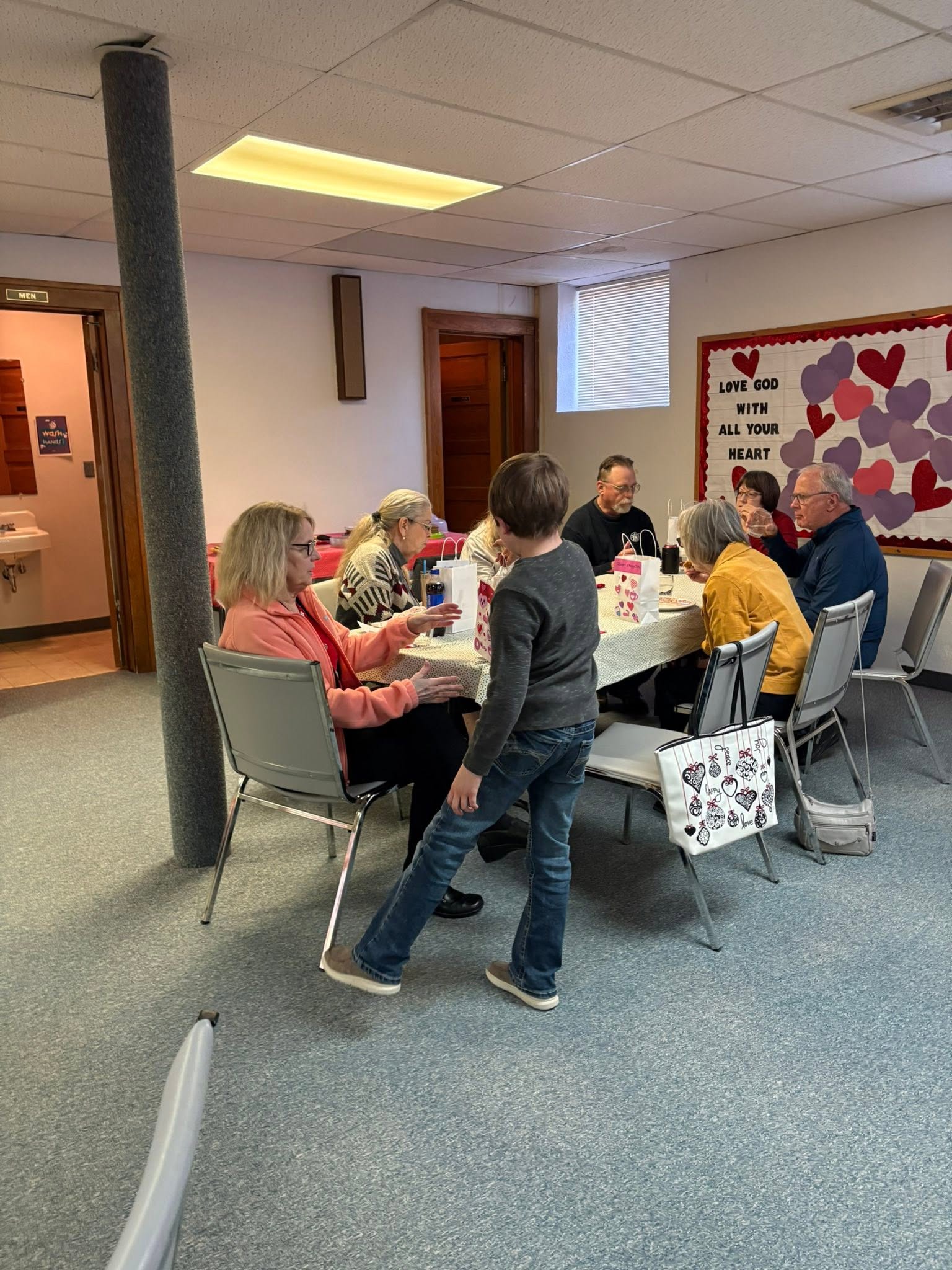 Church celebrates Valentine's with all