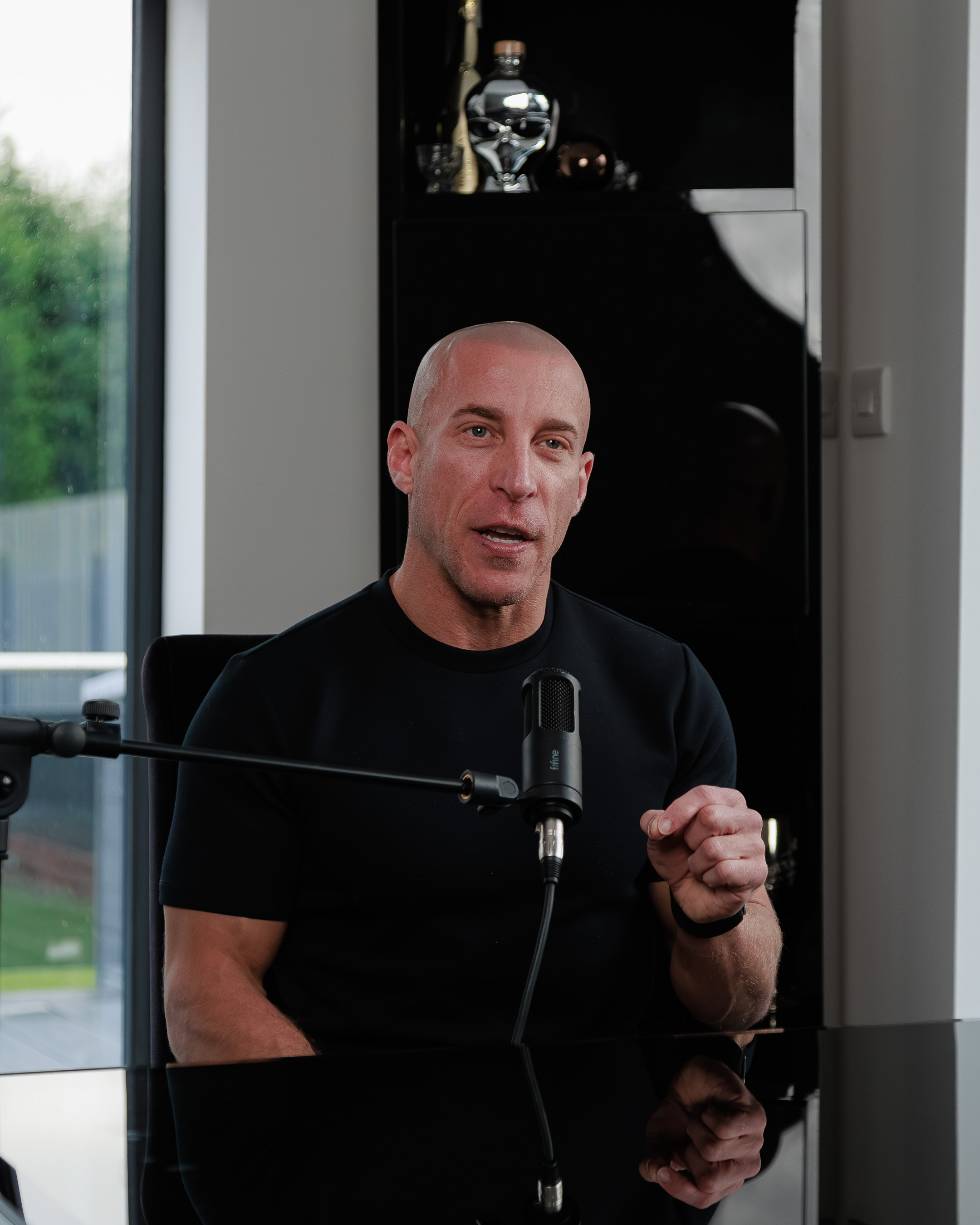 James Lavelle in a private coaching environment
