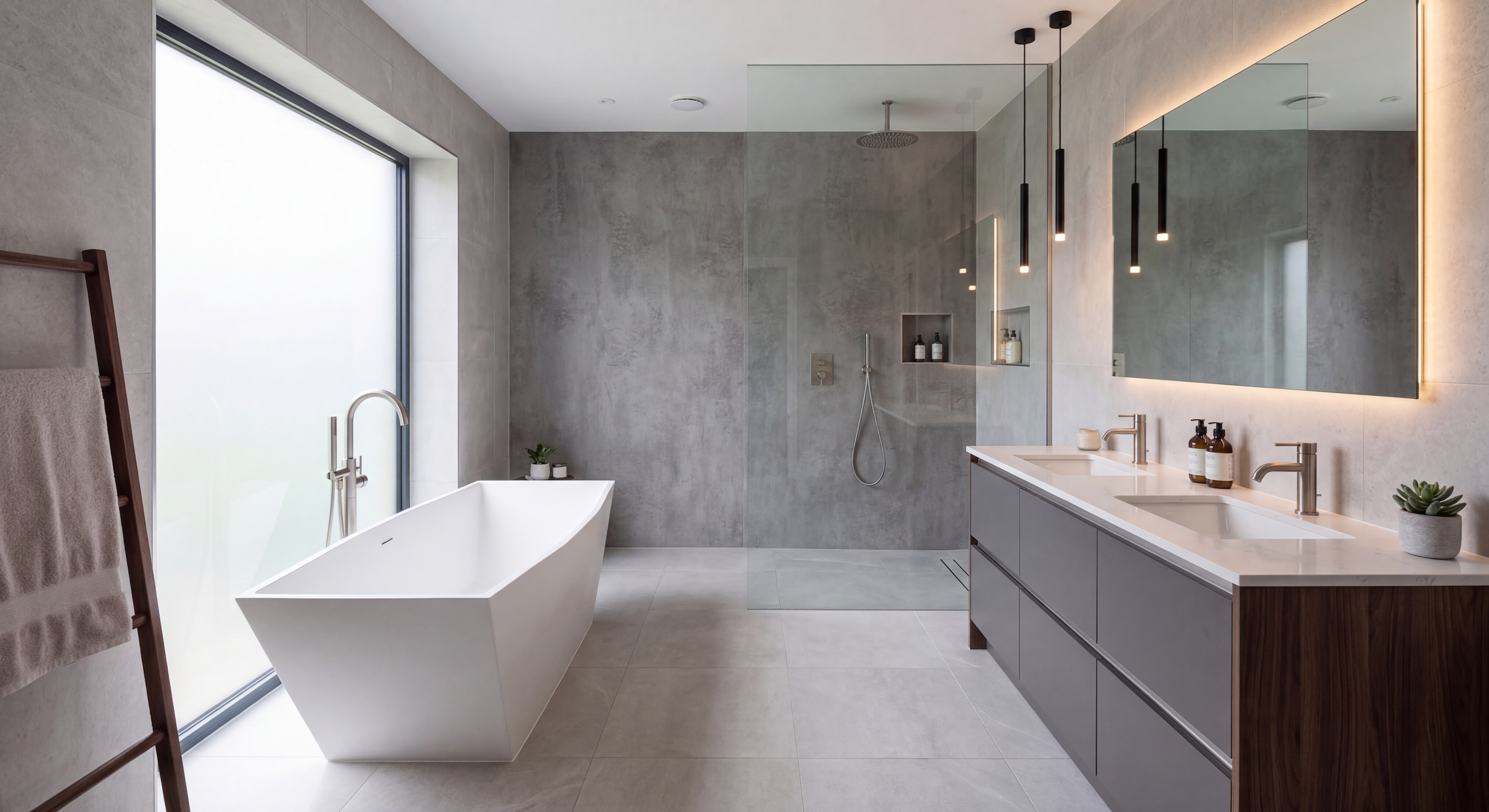 Luxury bathroom renovation