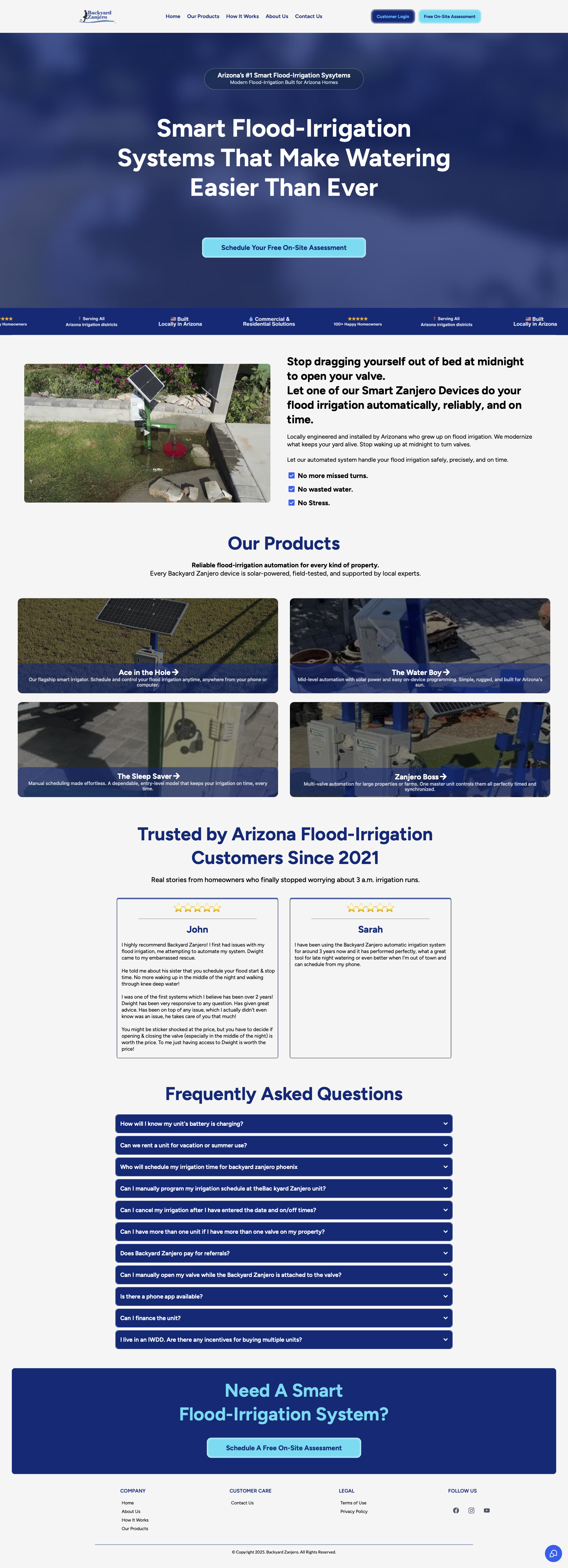 Landing Page Screenshot