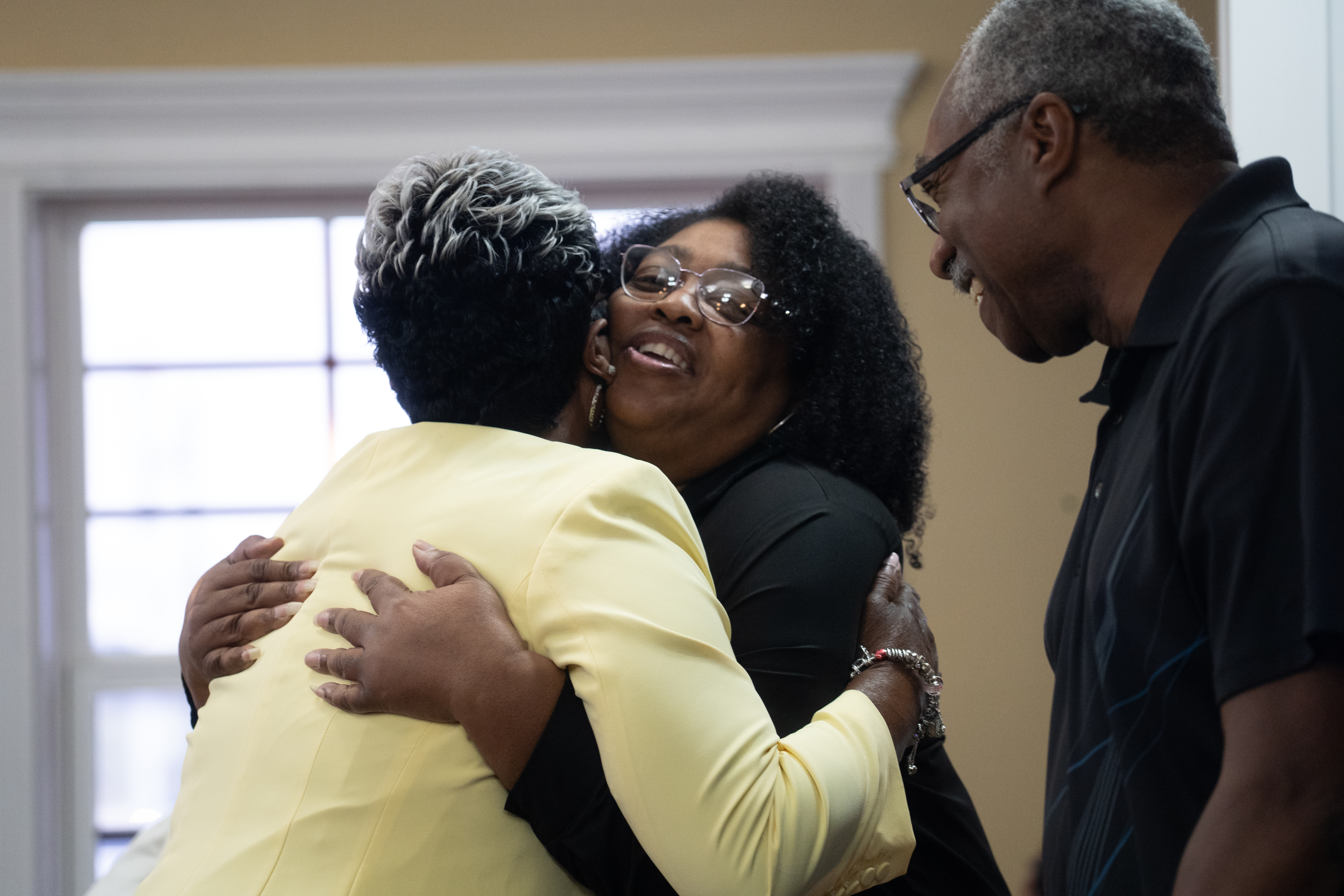 Members of Central Union gathering together in fellowship