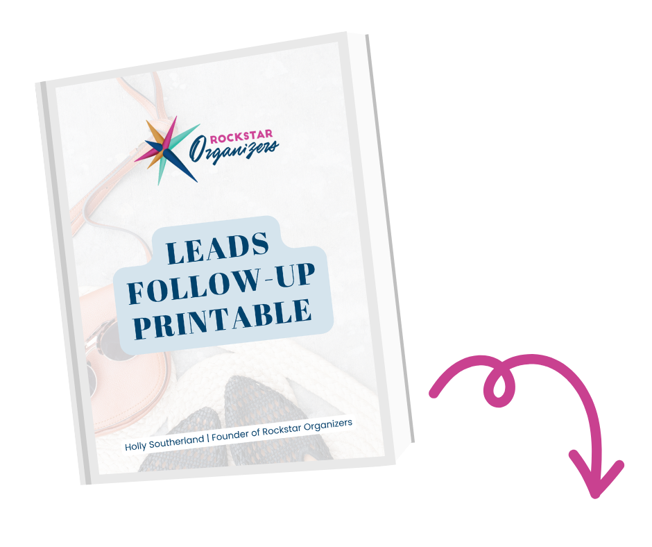 Printable Leads Follow-Up Page