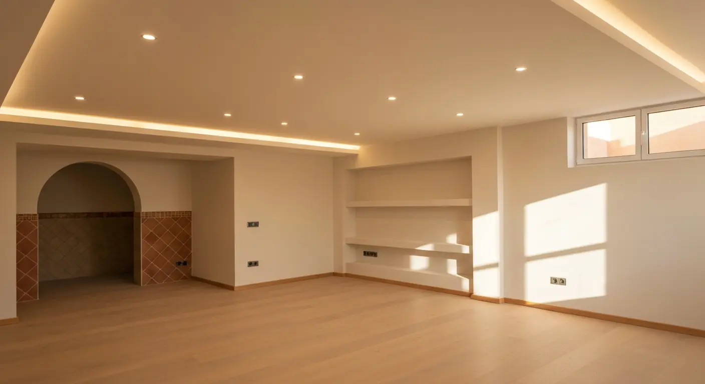 Recreation room basement