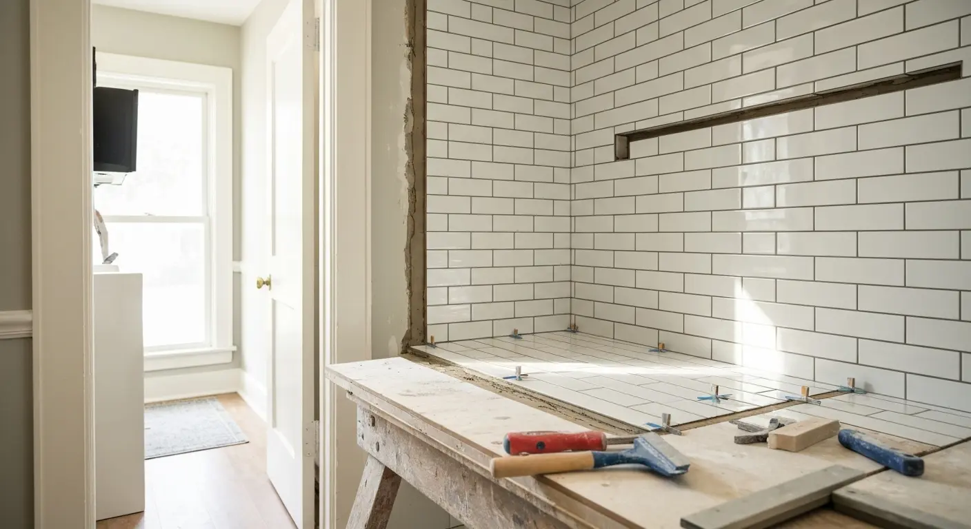 Shower renovation project