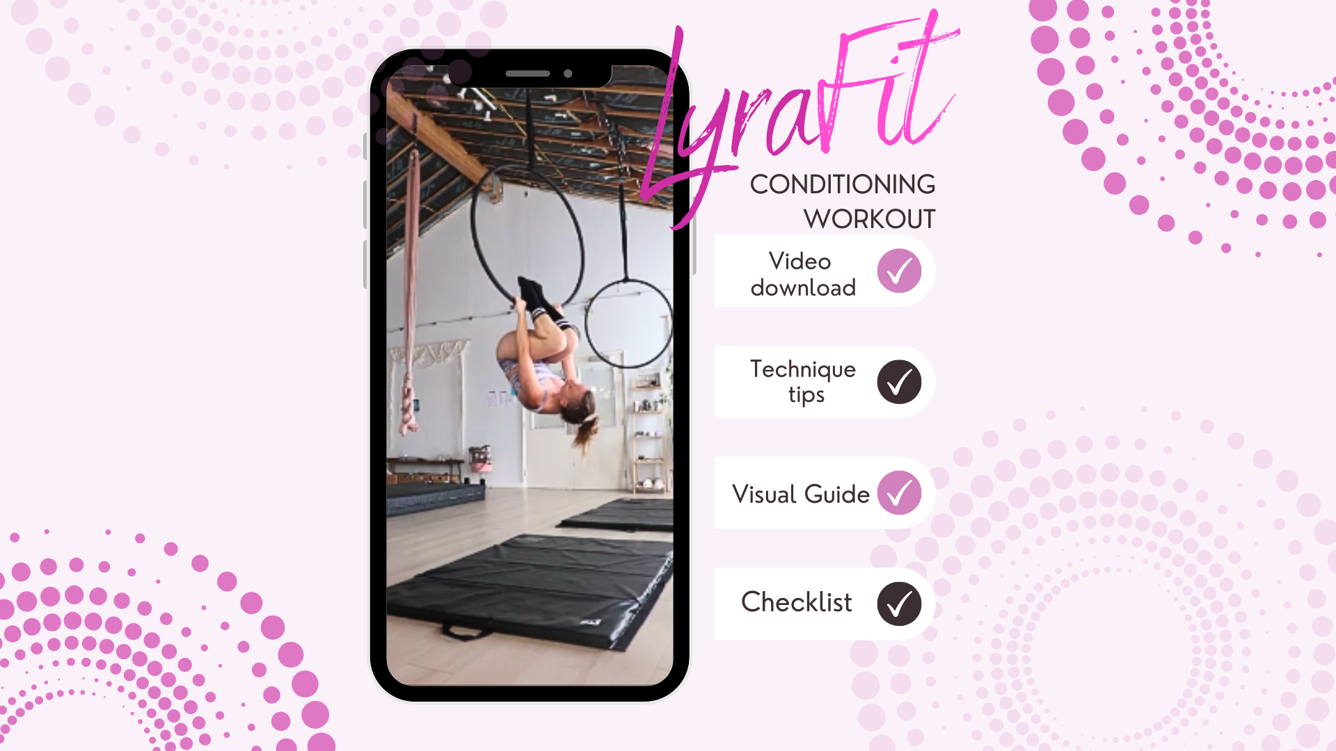 LYRAFIT aerial hoop workout