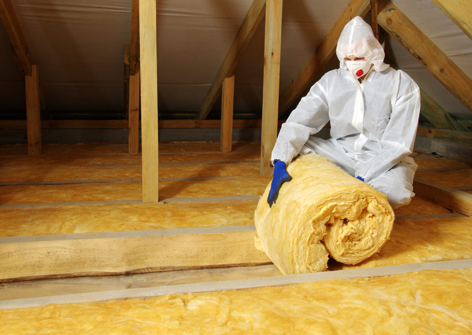 Attic and crawl space insulation service