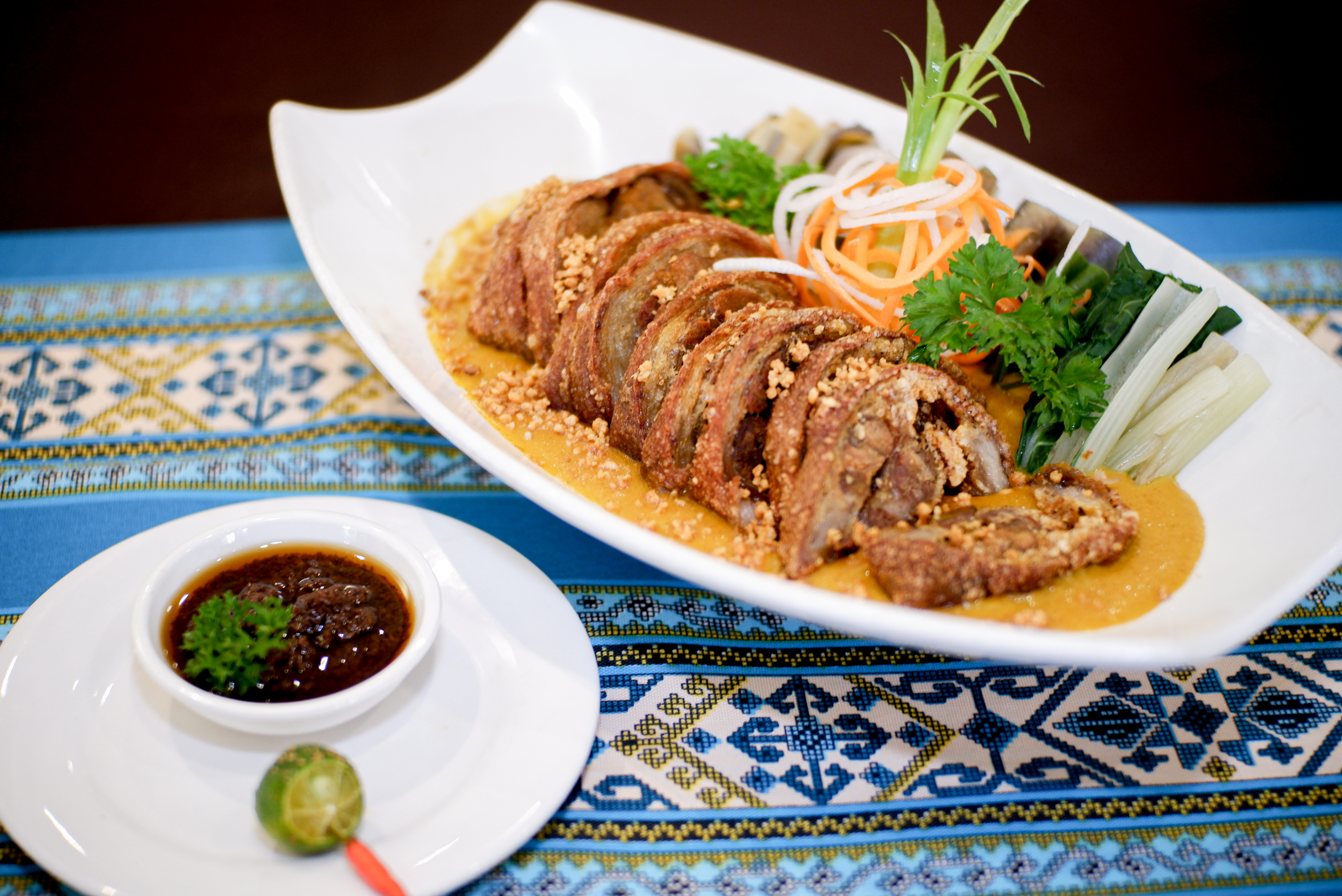 Boneless Crispy Pata Kare-Kare