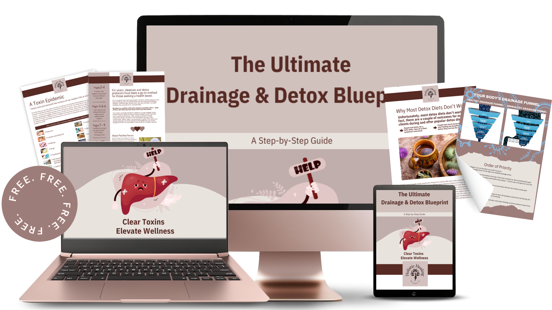The Ultimate Drainage & Detox Blueprint - free guide