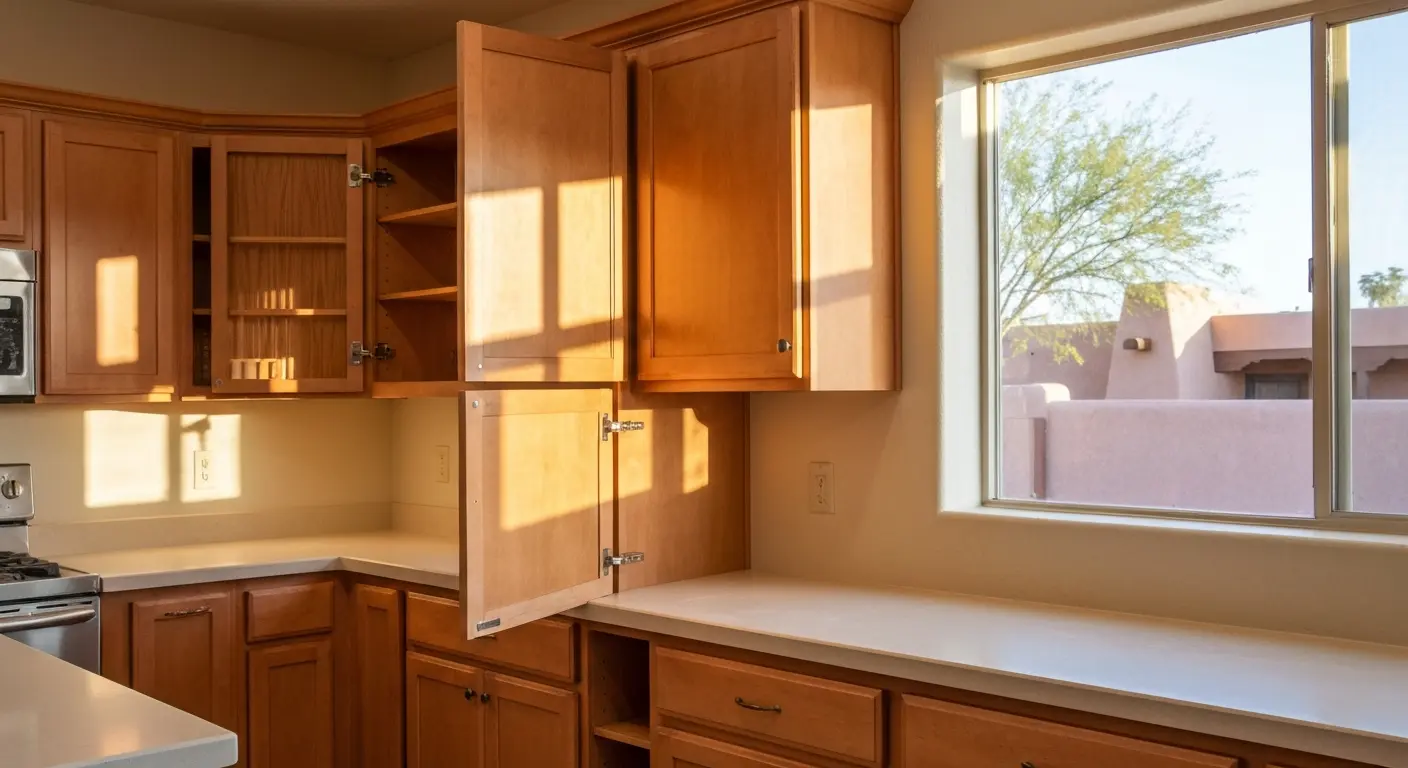 Custom cabinets in West Phoenix kitchen