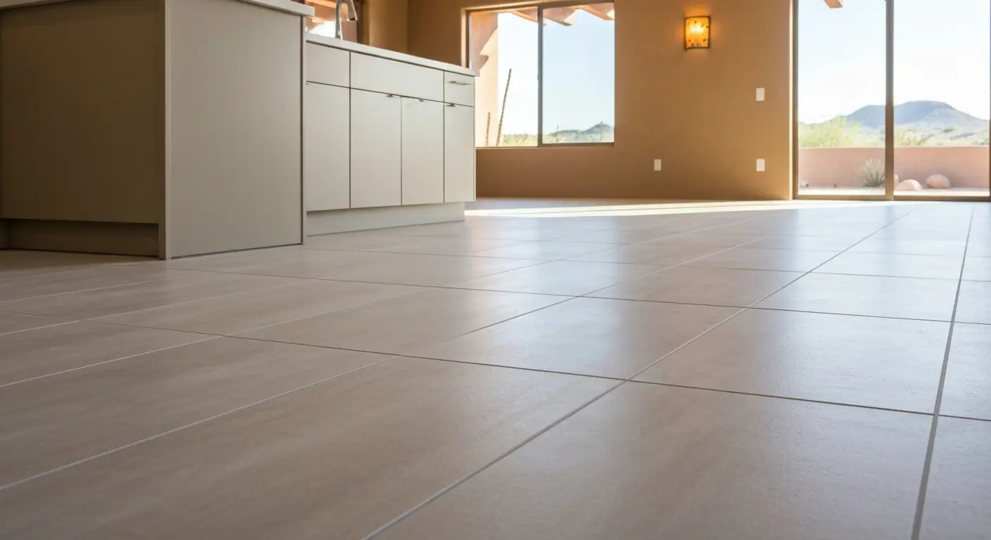 Kitchen tile flooring