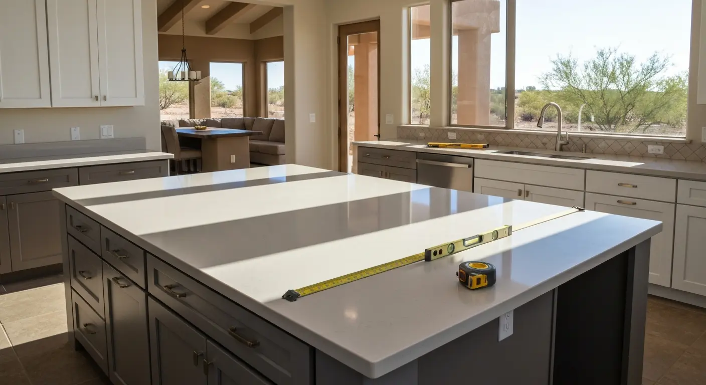 Kitchen island design and installation