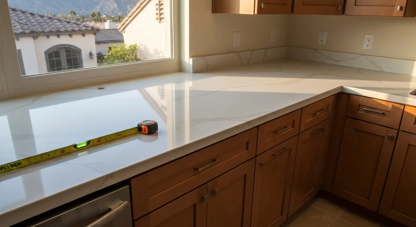 Kitchen countertop installation in Arcadia
