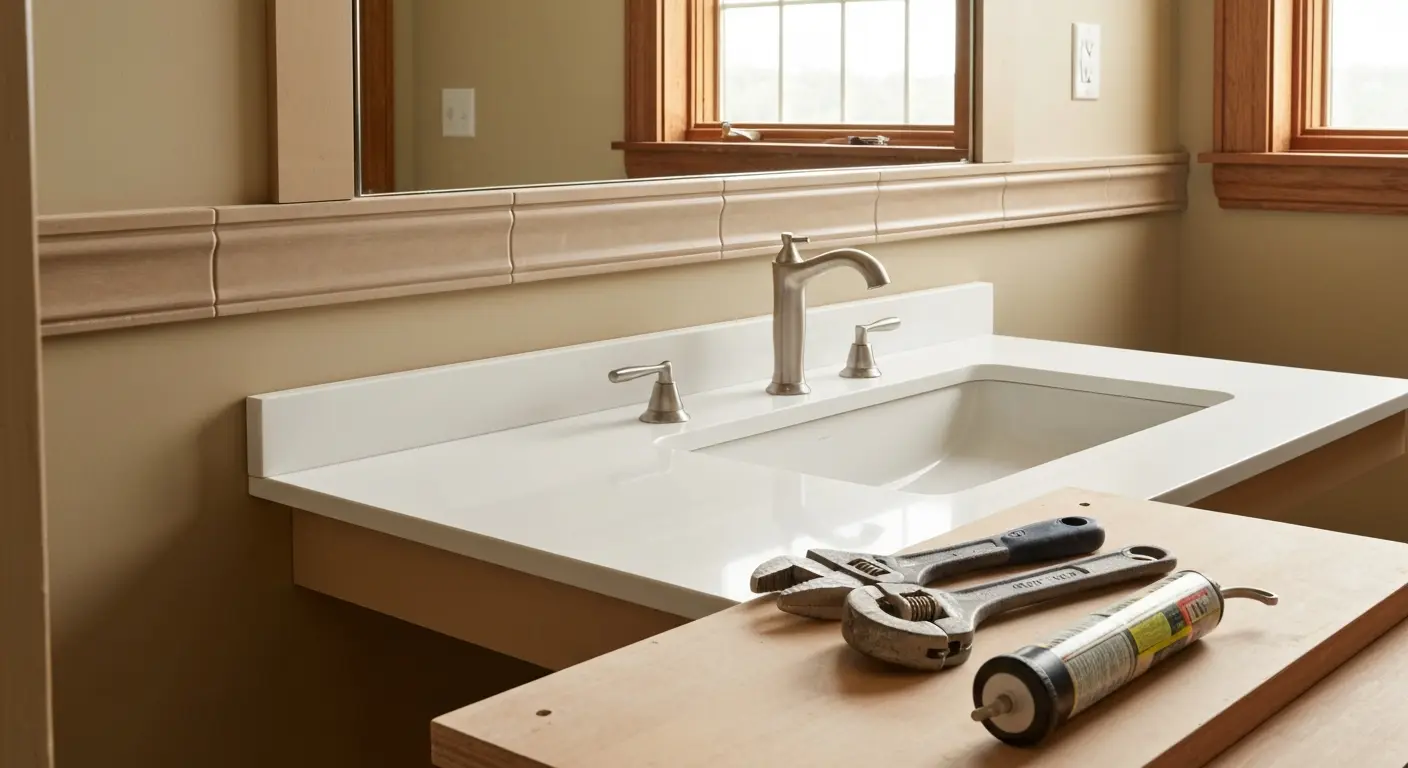 Complete vanity package installation