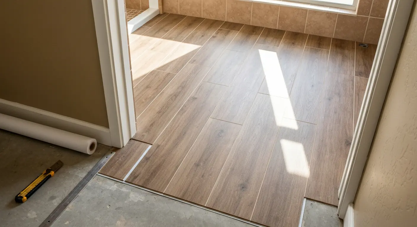 Vinyl flooring installation