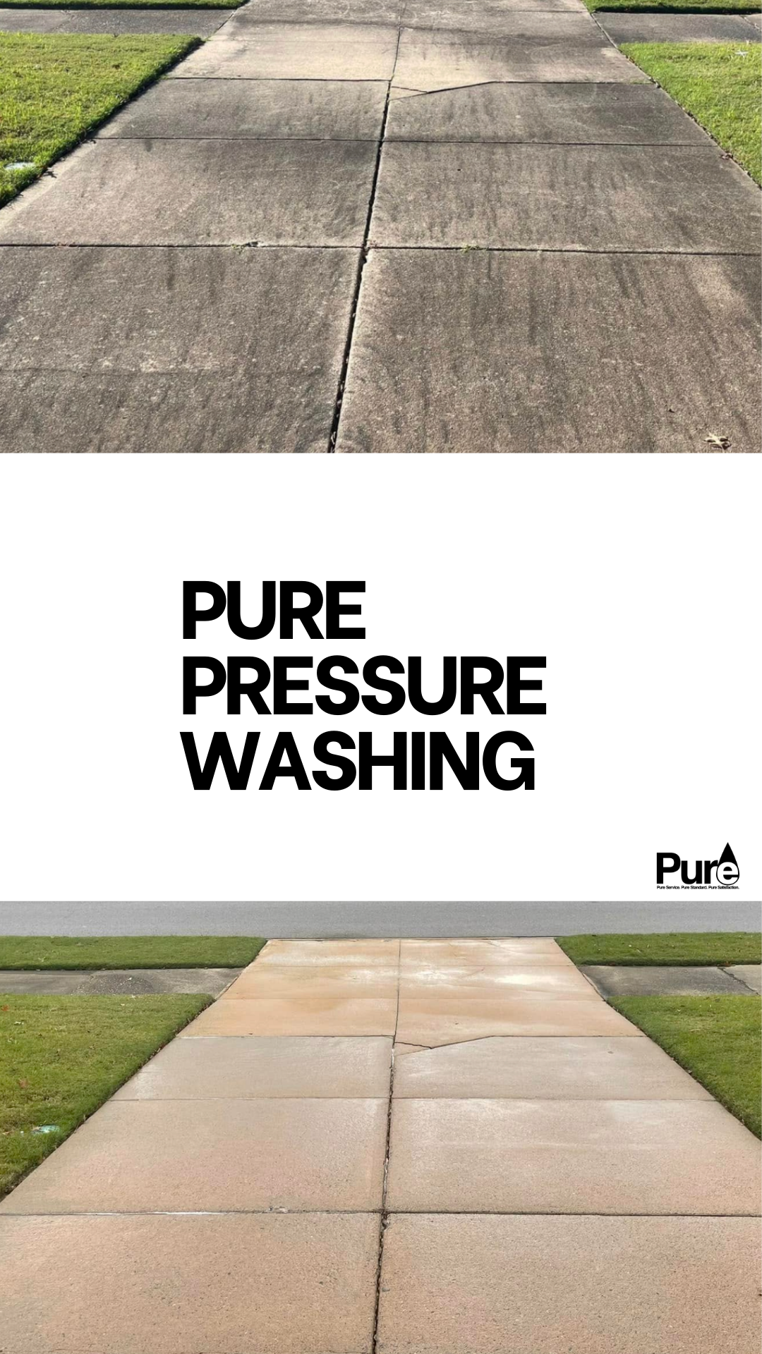 House siding softwash before and after