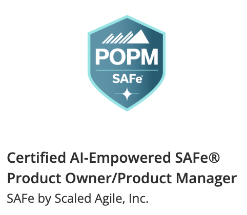 Certified AI-Empowered SAFe POPM