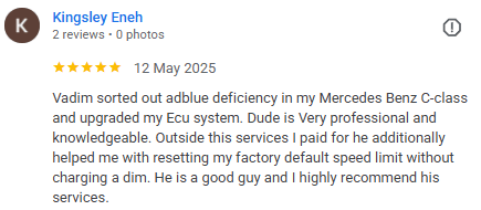 Google review screenshot