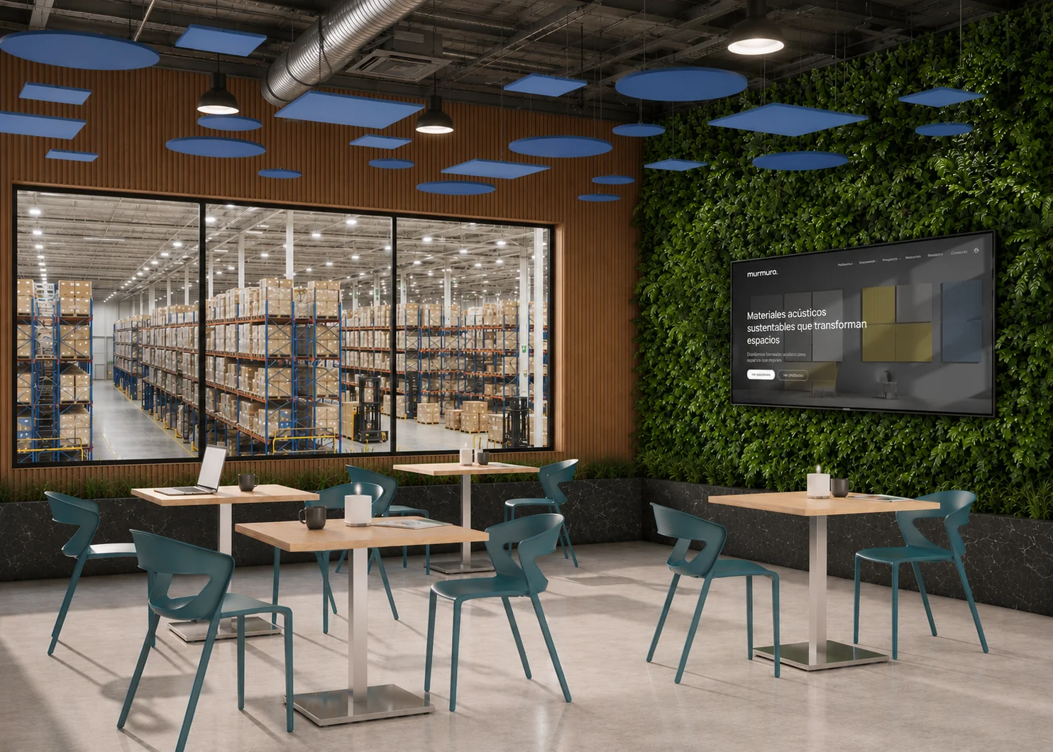 Comedor corporativo para Centro de Distribución CEDIS