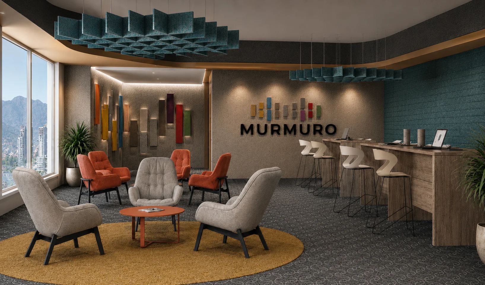 Showroom corporativo Murmur