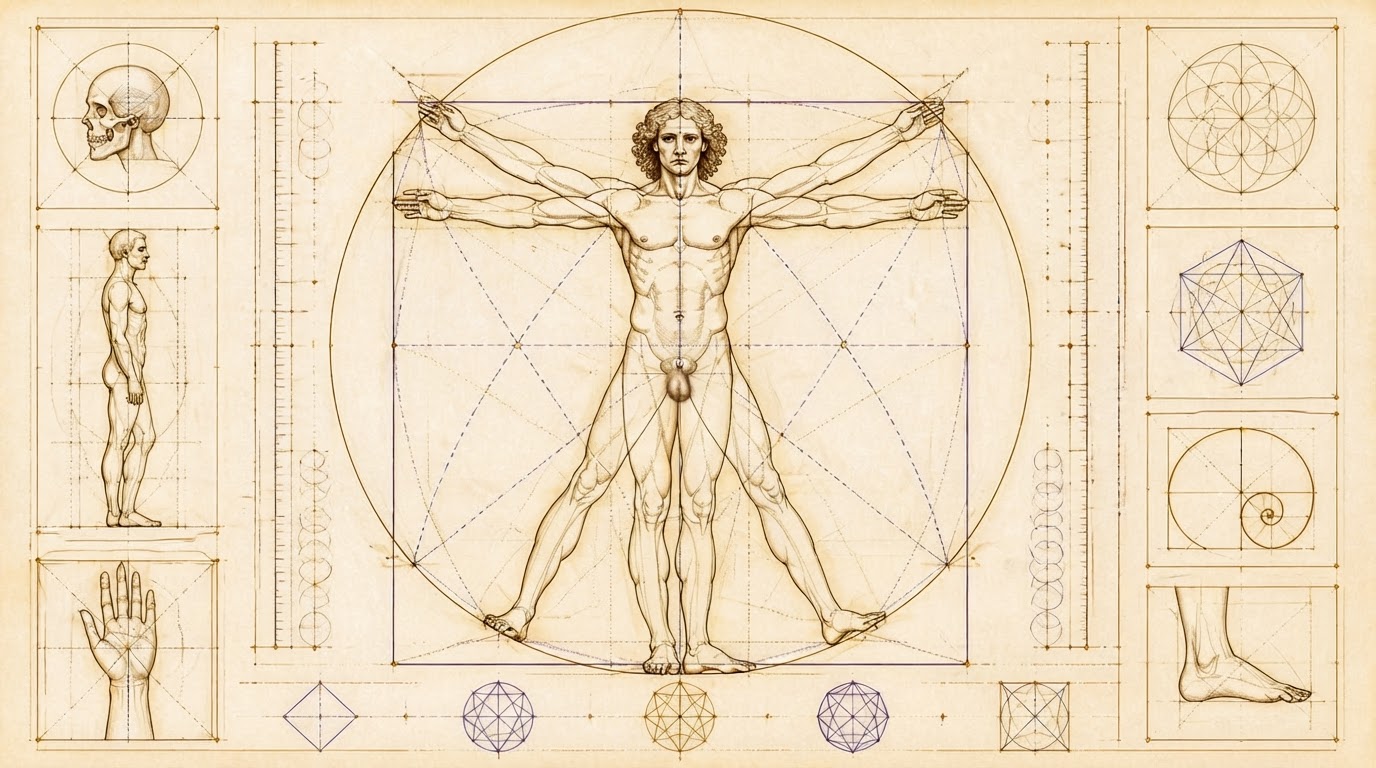 Leonardo Da Vinci's The Human Body