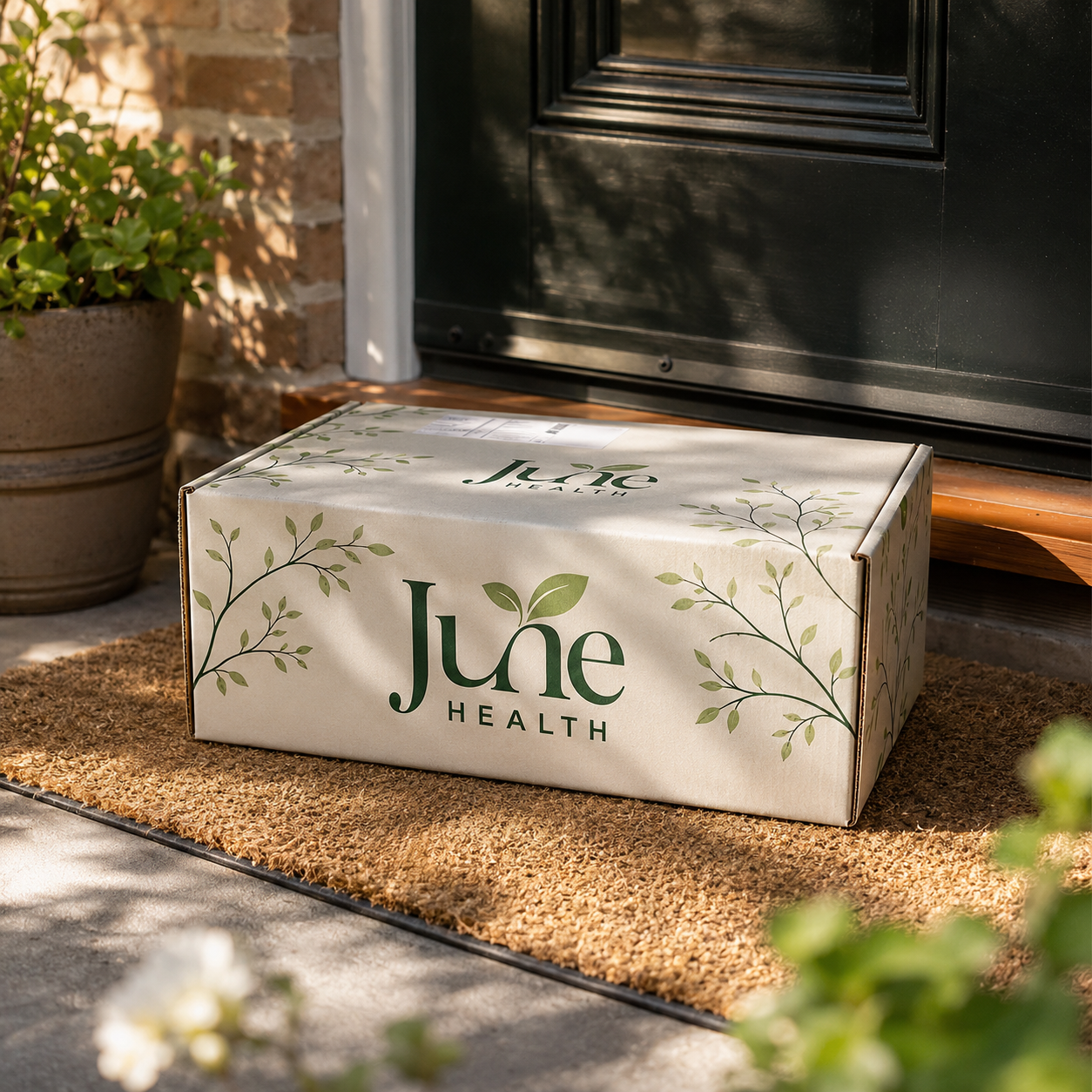 June Health shipping box