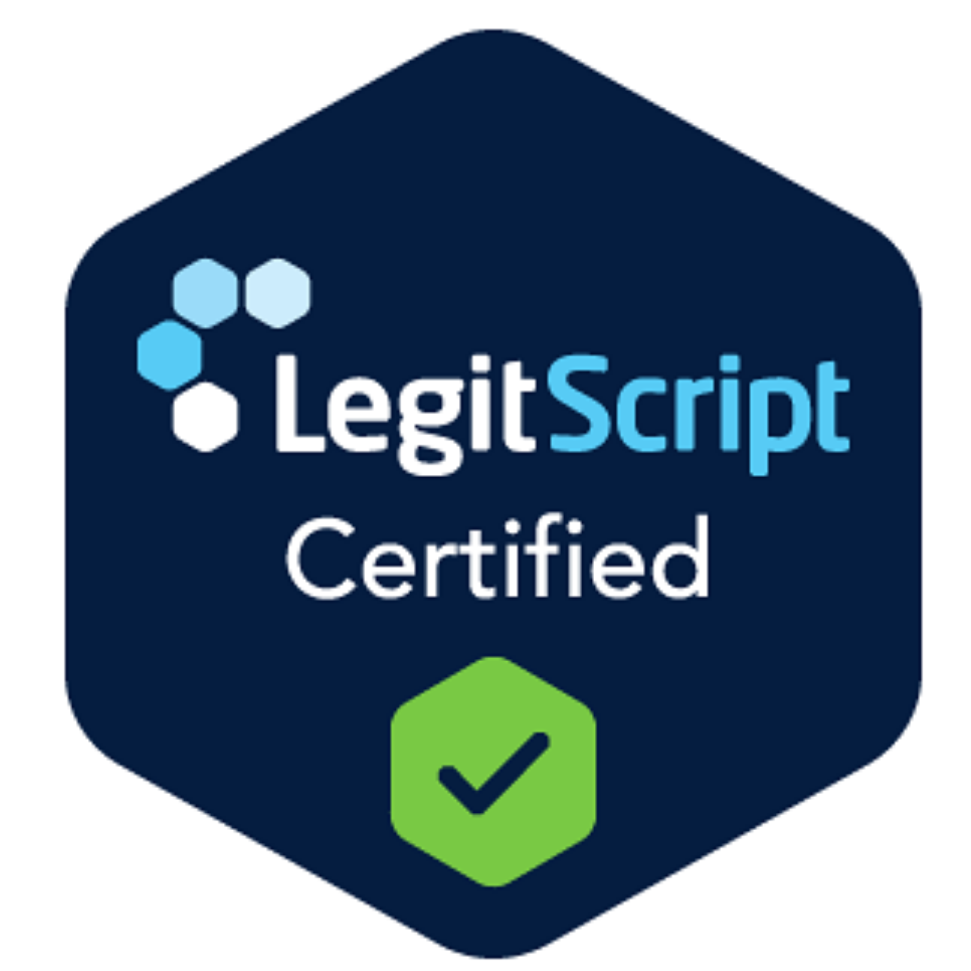 LegitScript certified