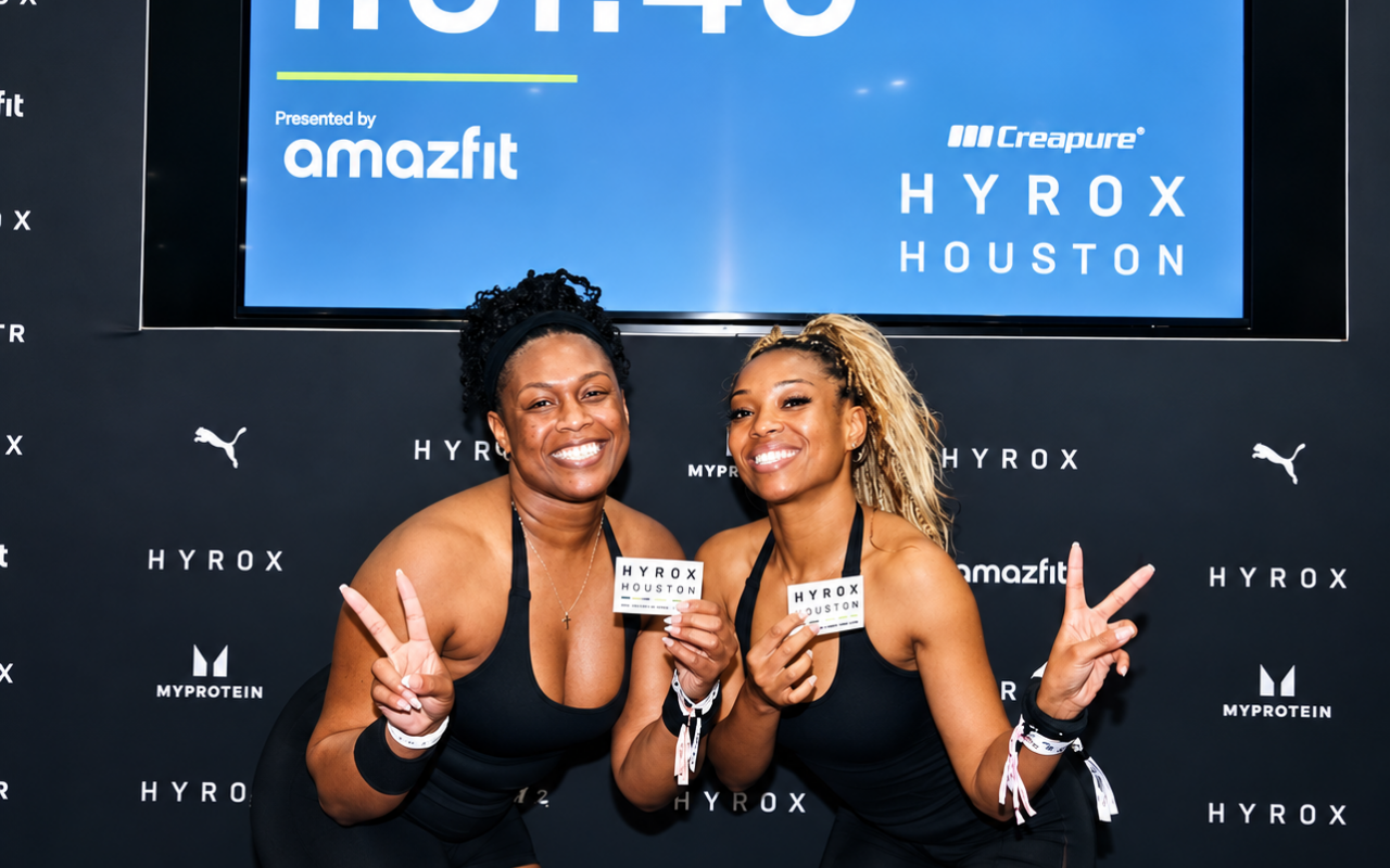 Keirstan after completing HYROX Houston